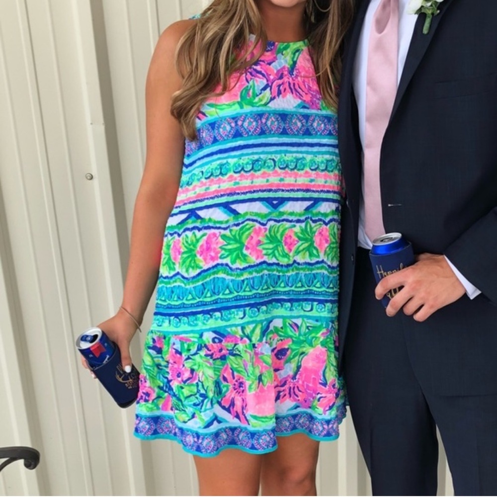 NWOT!🦄 Lilly Pulitzer Beautiful Gabriella Dress Size XXS 💕HARD TO FIND!💕